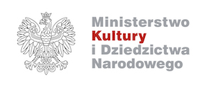 Logo: Ministerstwo Kultury i Dziedzictwa Narodowego